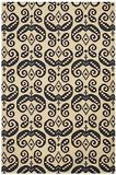 Kilim 116/118 bruin/wit, 152 x 230 cm