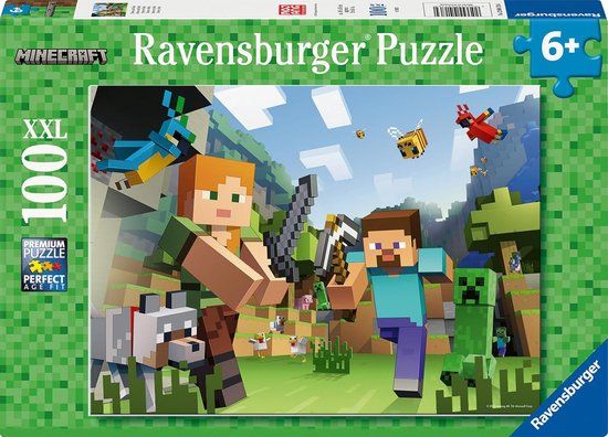 Ravensburger Minecraft legpuzzel - 100 XXL stukjes