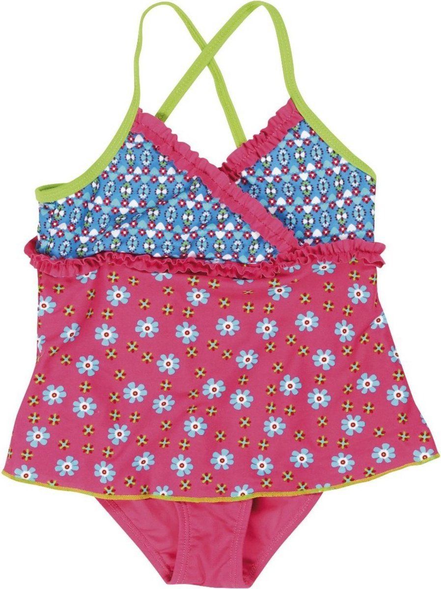 Playshoes Badpak UV Bloemen maat 86/92