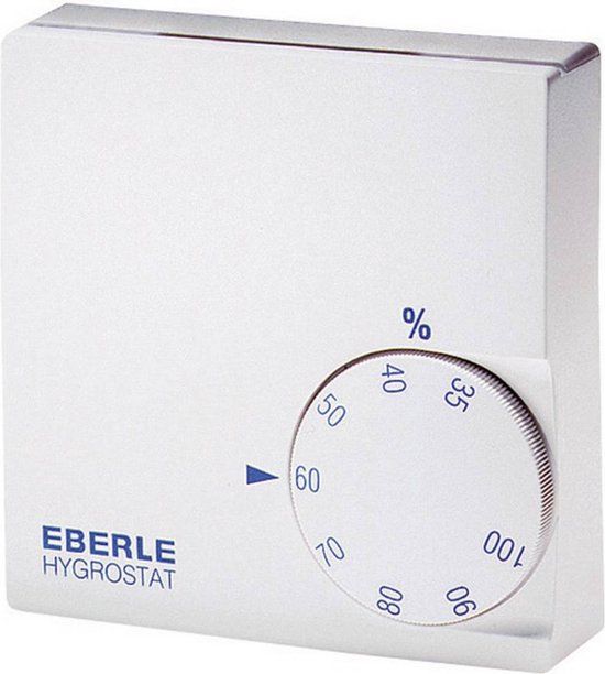 Eberle HYG-E 6001 Hygrostaat - Wit - 1 jaar garantie