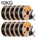 TPU filament, 1,75 mm - filament pour imprimante 3D - Shore 90A, flexible - tolérance ±0,03 mm - bobine de 10 kg - noir