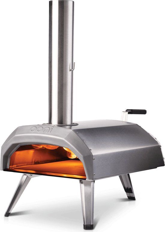 Ooni Karu 12 Pizza Oven - Stainless Steel - 30cm Grilling Surface