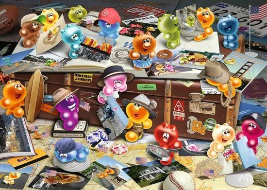 Ravensburger Erwachsenenpuzzle 1000 Teile - Gelini Deutscher Tourist