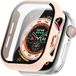 By Qubix Apple Watch Hard Case Waterproof Lichtroze 46mm