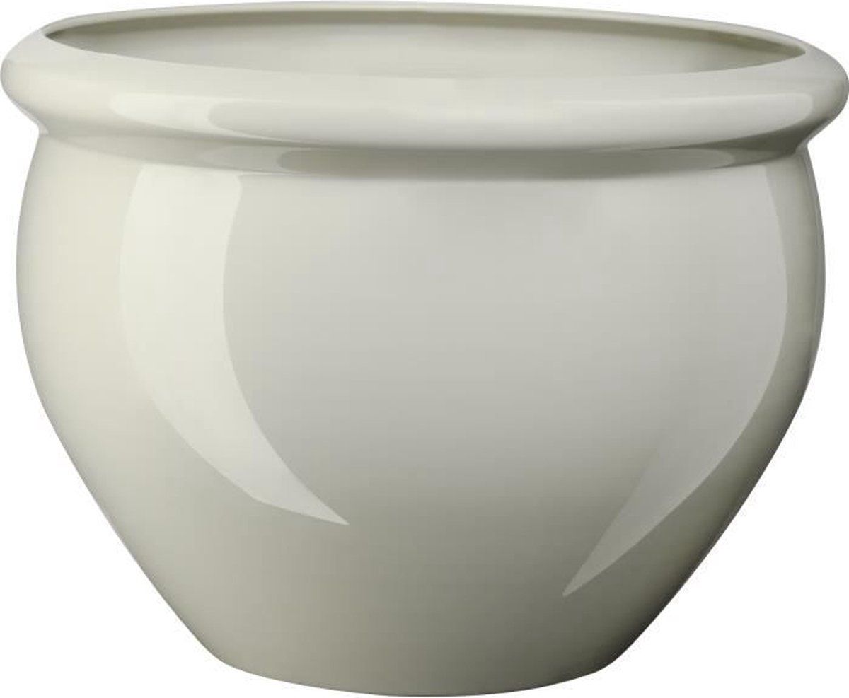 Emsa 508685 Bloembakken Ø 26 cm stofgrijs