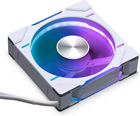 PHANTEKS D30 PWM Reverse Airflow D-RGB 120mm - White