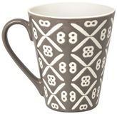 Excelsa Etnika Mug 275 ml, porselein, grijs, 10,19 x 10,19 x 10 cm