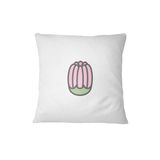 Bona Basics Decoratieve Kussenhoes Kussenhoes Thuis Decor Kussenhoes voor Bank Café, Afmeting: 60 x 60 cm, Kleur: Wit