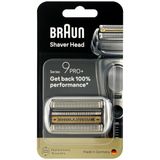 Braun Serie 9 PRO+ 96M, originele vervangende scheerkop voor elektrisch scheerapparaat, herstelt 100% van de prestaties, compatibel met alle scheerapparaten uit de serie 9