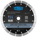 Tyrolit 736095 Premium zagen voor droogsnijden, Dch, C3W, 300 mm x 2,6 mm x 20 mm, 14 mm segmenthoogte