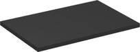 Panneau de salle de bain, 80 cm – noir mat