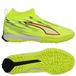 PUMA Ultra 6 Match Mid Laceless + TT Unleashed - Jaune/Noir/Rouge éclatant/Jaune Enfant - Stabilisé (TF), pointure 37½