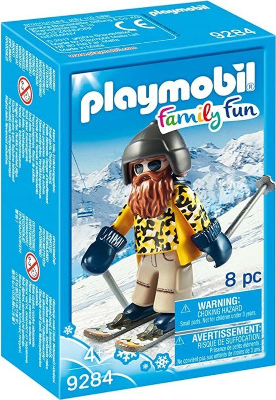PLAYMOBIL Skiër op snowblades - 9284