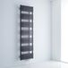 Hudson Reed Arch Sèche-serviettes Acier Anthracite - Eau Chaude - 180 x 50cm 1400 Watts