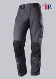 BP 1803 720 werkbroek 65% katoen, 35% polyester antraciet/rood, maat 54S