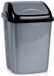 Orion Poubelle plastique gris 16 l