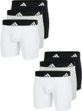 ADIDAS SPORTSWEAR Adidas Boxer Active Flex Cotton 6-pack Zwart/Wit/Grijs L