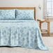 Great Bay Home 100% Turks katoen kingsize flanellen lakenset