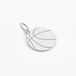 Elyas Pendentif Argent Blanc