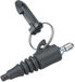 Metalsub Bcd Connector Air Nozzle Noir, Argent