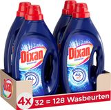 Dixan Gel Universal - Vloeibaar Wasmiddel - Voor Alle Kleuren Was - Betrouwbare Reiniging - 4 x 33 Wasbeurten - Voordeelverpakking