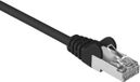 Goobay 95540 CAT 5e patchkabel, F/UTP, zwart