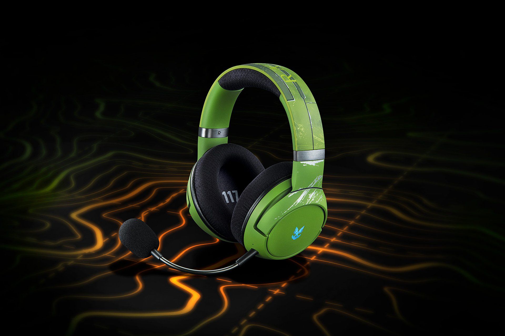 Razer Kaira Pro Gaming Headset - Wireless - Bluetooth - Green