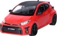 Maisto Toyota Yaris - Rood - Schaal 1:24