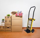Merkloos SKK-120R Steekwagen 2-in-1 transportwagen multifunctionele kar - zwaar belastbaar - bagage reizen auto - geel
