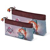 Forever Karactermania - Voor Altijd Ninette - Origin-Set van twee toilettassen - Unisex - Veelkleurig