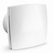 RestantOutlet Ventilateur de salle de bain silencieux avec minuterie, détecteur d'humidité et clapet anti-retour blanc Ø 125 mm
