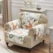 Greenland Home Fashions Barefoot Bungalow Willow Stoelhoes, fauteuil, naturel