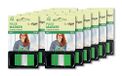 SIGEL HN493 bladwijzer, transparante folieband in Z-splitter, 12 hoezen à 50 strips à 43 x 25 mm, Color-Tip groen