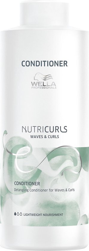 Wella Professionals - NUTRI CURLS - Nutricurls Conditioner - Conditioner voor krullend- of pluizend haar - 1L
