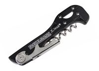 FM Professional Kurkentrekker flesopener 13 cm Zwart