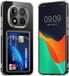 kwmobile Hoesje met kaarthouder voor Xiaomi Redmi Note 15 Pro+ 5G / Poco M8 Pro 5G - telefoonhoesje met kaartsleuf - Soft Case - beschermhoesje in transparant