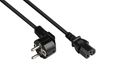 Alcasa P0150-S050 Netsnoer Zwart 5 m Type E+F C15