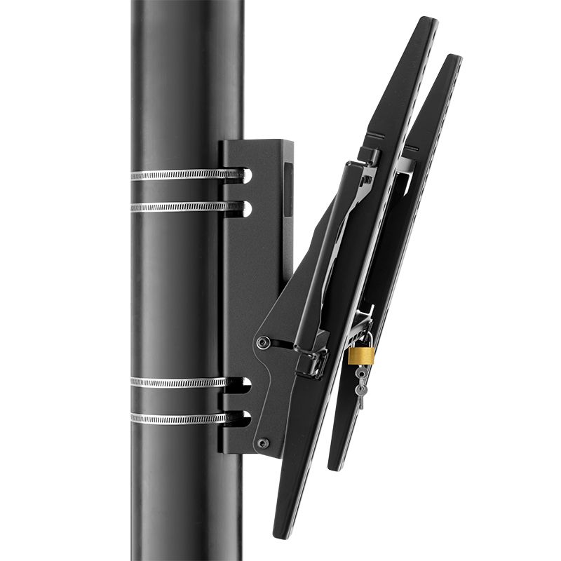 Hagor Monitor Bracket - Black - 55" - 30kg - Tilt 0-15°