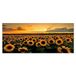 Homemania Afbeelding bloemen natuur en landschappen voor woonkamer, slaapkamer, meerkleurig, 70 x 3 x 100 cm, HM20KNV70 x 100 – 115, polyester, hout