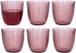 Bormioli Rocco Glazen Infinity Color - Waterglazen - 6 stuks - 290ml - Roze