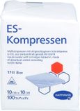 ES-Kompressen 10 x 10 cm unsteriel Mullkompressen, 100 St. Kompressen