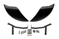 Puig 22666C Aero Wheel Deflector aerodynamische ABS wieldeflector die de stabiliteit verbetert en turbulentie vermindert, Carbon Look