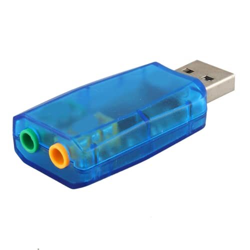 needlid USB-geluidskaart, plug-and-play-geluidskaart voor hoofdtelefoon