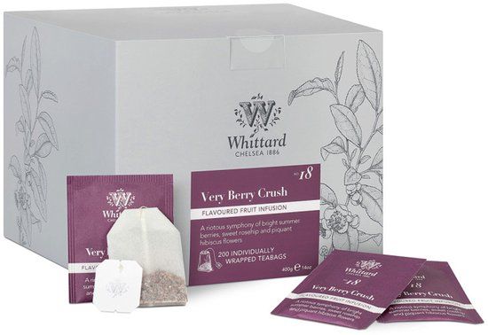 Whittard of Chelsea Very Berry Crush Fruit Tea 2g x 200 bags