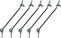 Merkloos / Sans marque Interbosch B.V. Windhaak - 20 cm - 5 stuks - Verzinkt ijzer