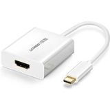 UGREEN Adaptateur Audio et Vidéo USB-C - HDMI, Blanc