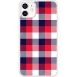 Tartan Tricolor Bedrukt siliconen hoesje compatibel met iPhone 12
