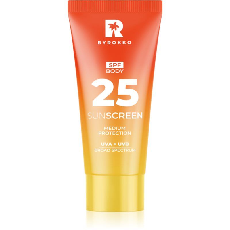 BYROKKO Body Sunscreen SPF 25, 150 ml