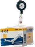 Durable 821919 Pashouder jojo, clip, drukknopkoord 10 stuk(s)