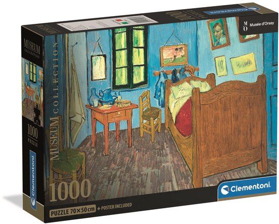 Clementoni Puzzel 1000 Stukjes Slaapkamer in Arles